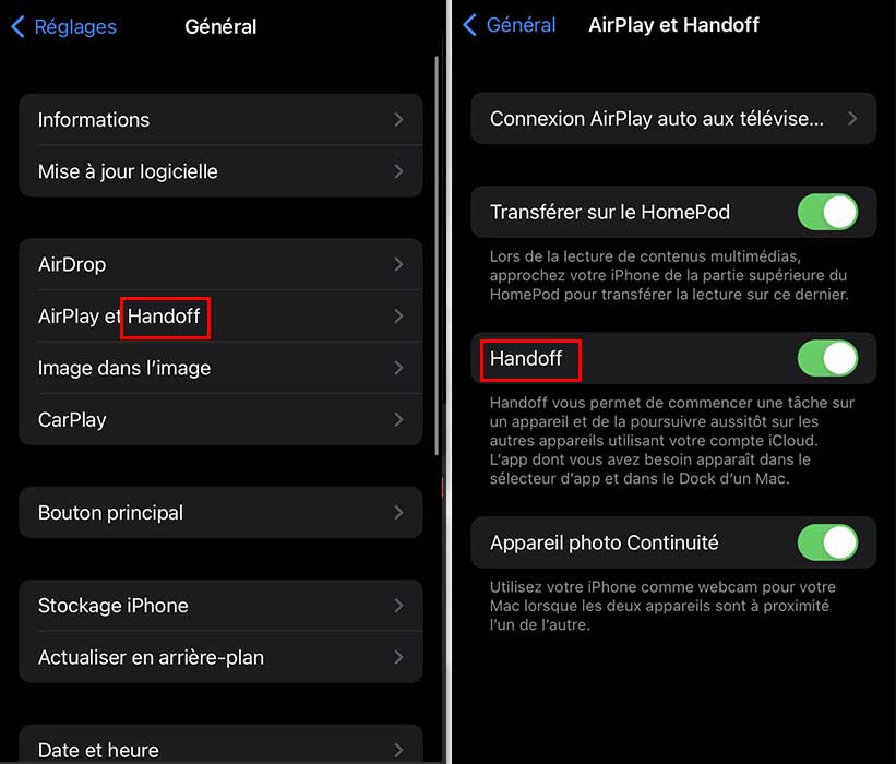 activer-handoff-iphone
