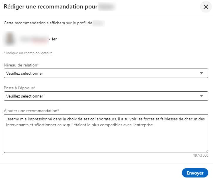 personnaliser-message-recommandation-linkedin