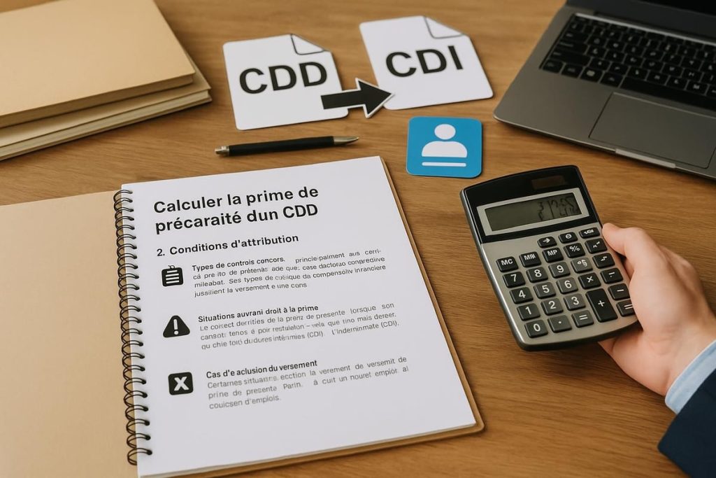 2. Conditions d’attribution de la prime de précarité