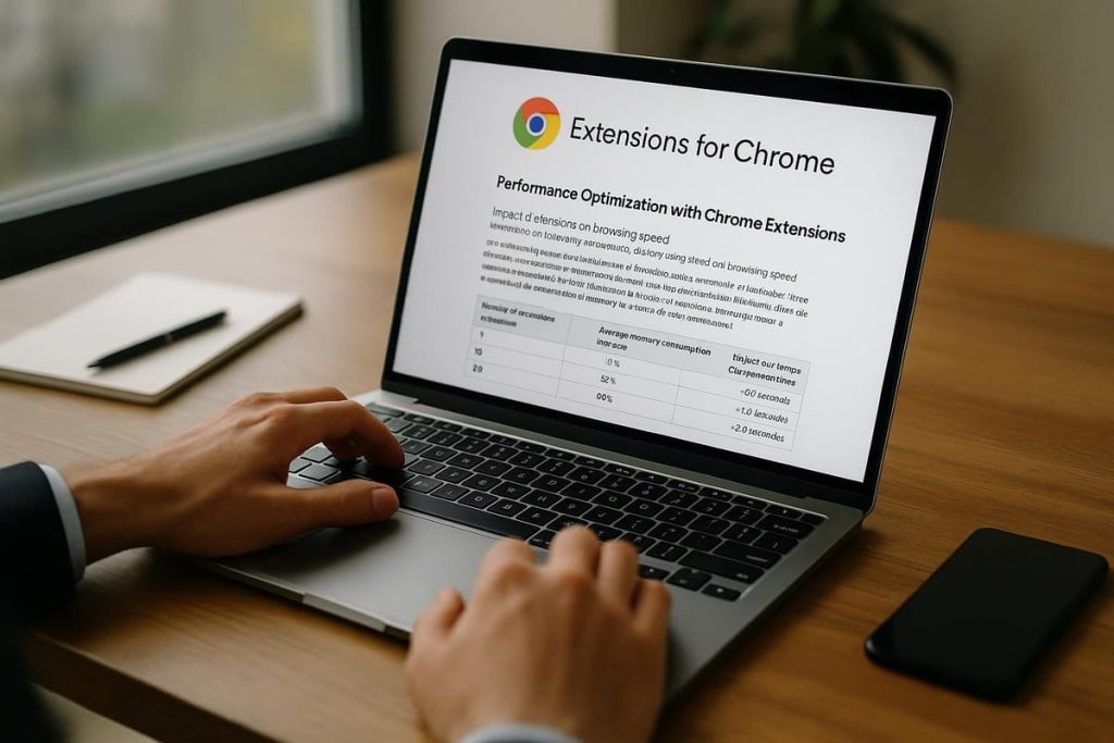 4. Optimisation des performances avec les extensions Chrome