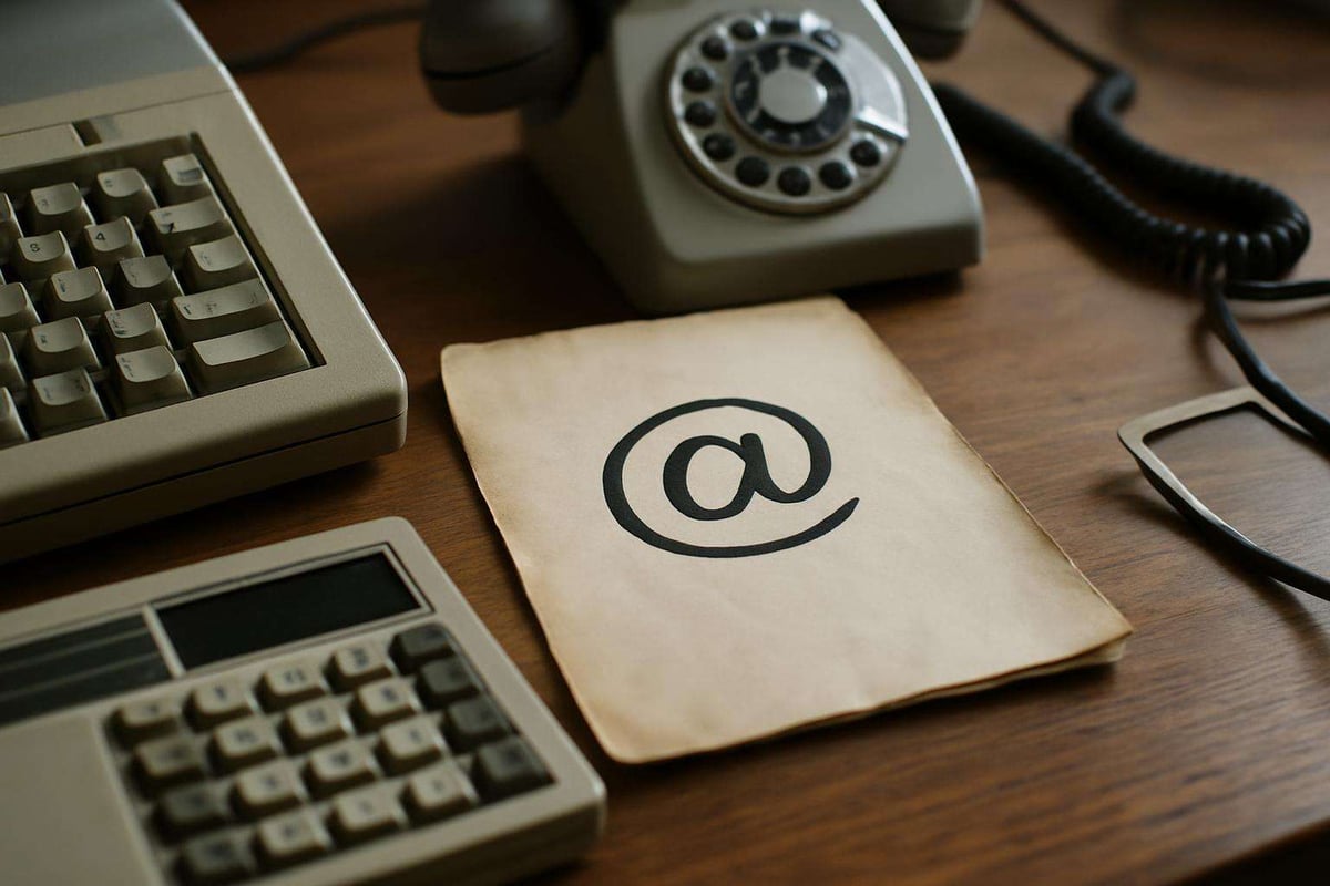 histoire de l'email