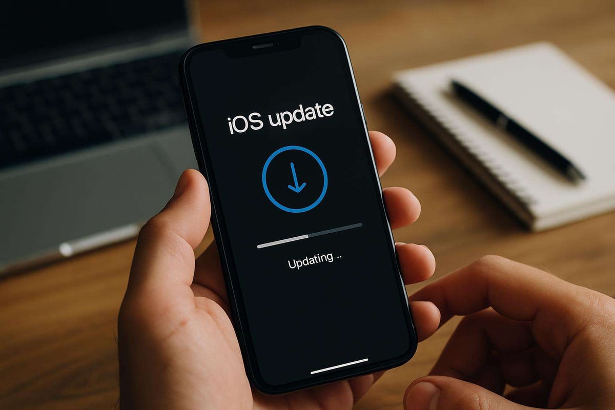mise à jour iOS