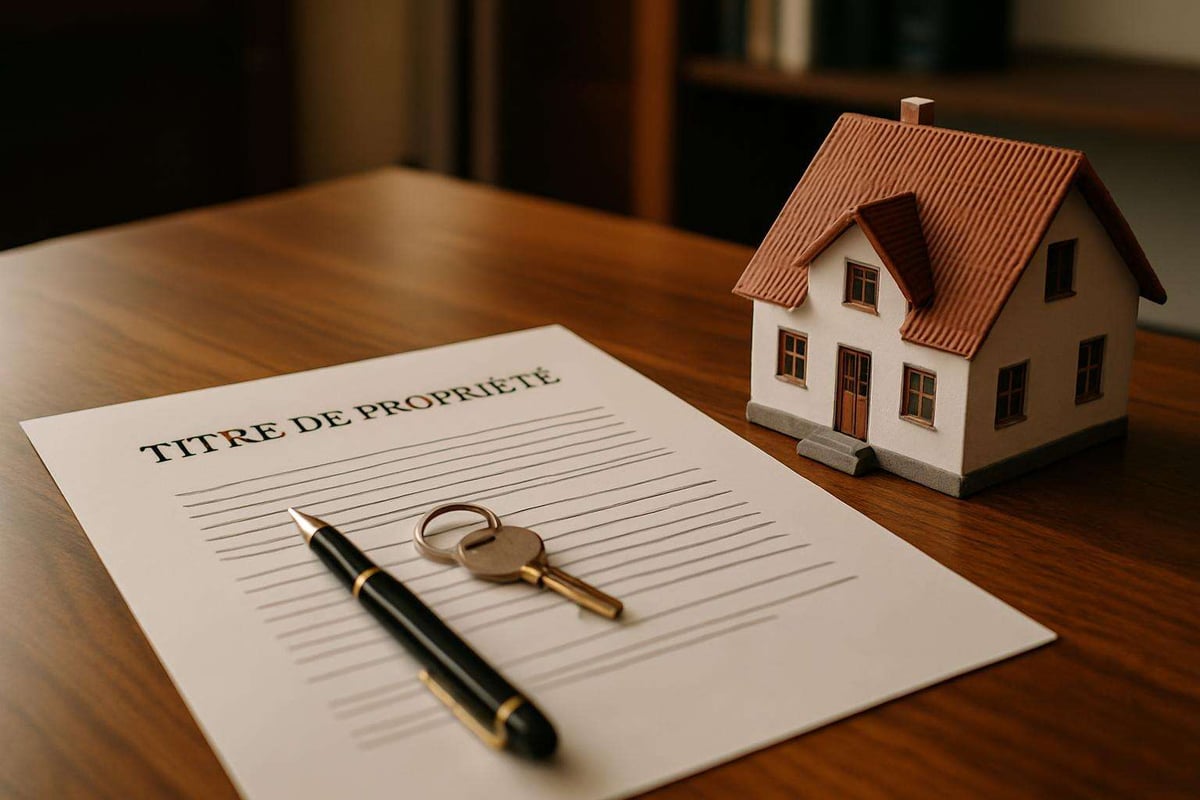 Qu'est ce qu'un titre de propriété : Exemple, détails et intérêt ...