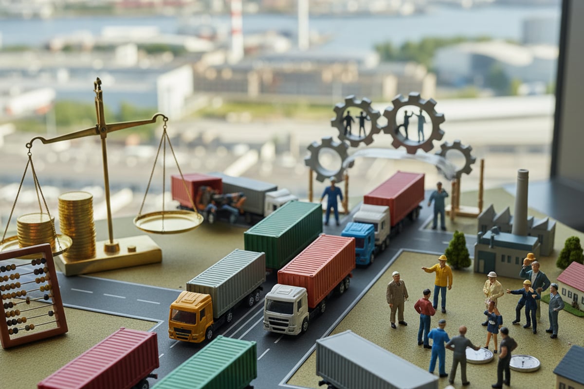 économie logistique