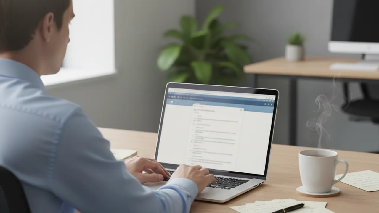 Reformulation d'un mail professionnel au bureau